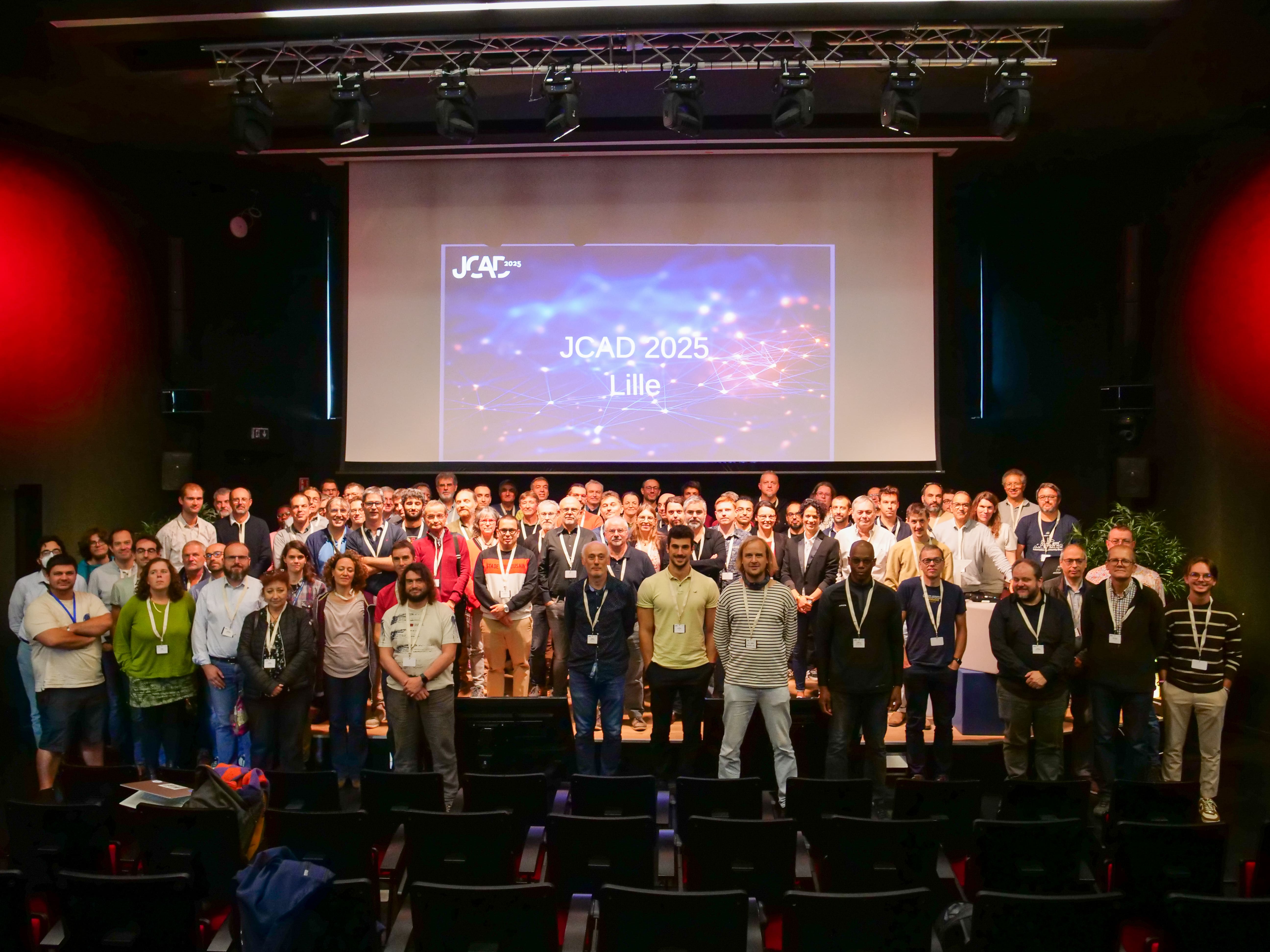 Photo de groupe JCAD 2025 - Lille